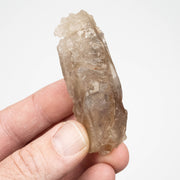 Etched Smoky Citrine 46 g 70x25mm - InnerVision Crystals