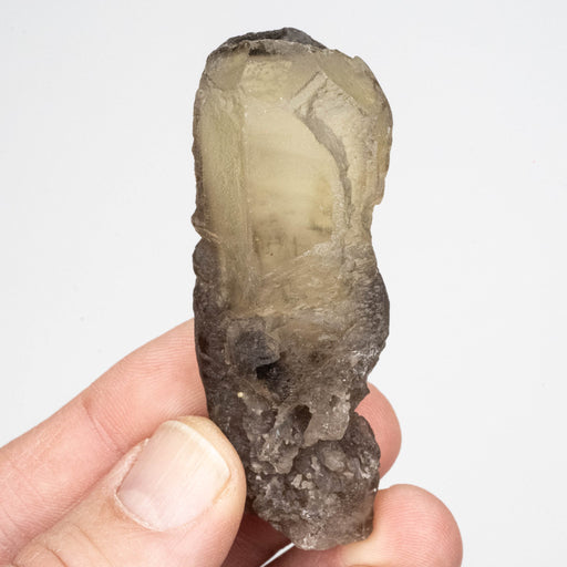 Etched Smoky Citrine 55 g 70x25mm - InnerVision Crystals