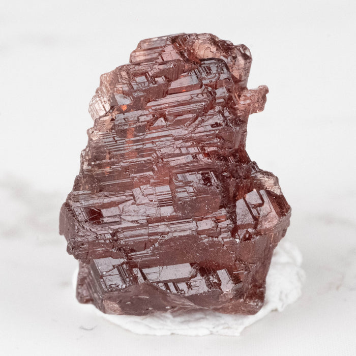 Etched Spessartine Garnet 2.30 g 15x12mm - InnerVision Crystals