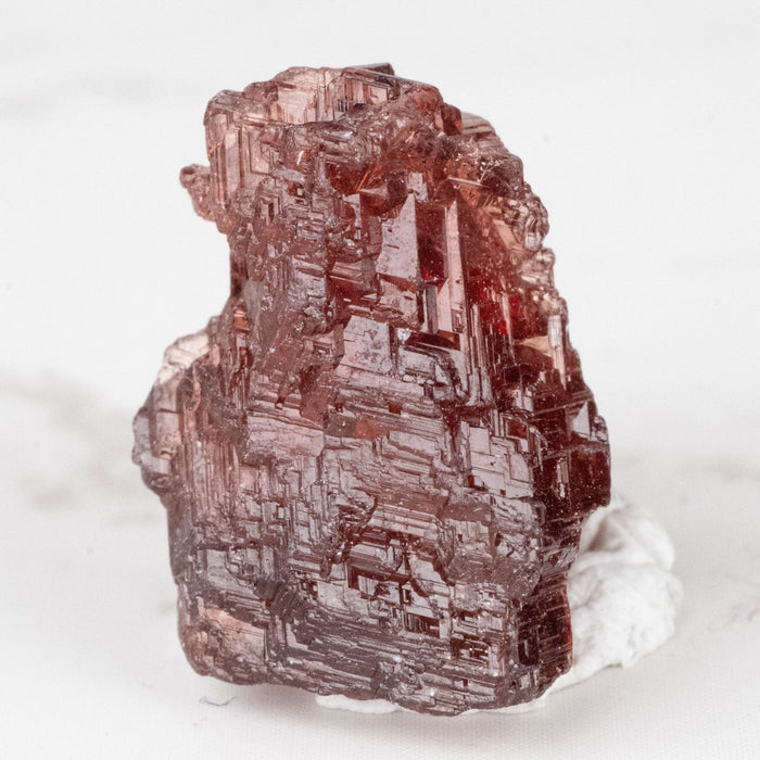 Etched Spessartine Garnet 2.30 g 15x12mm - InnerVision Crystals