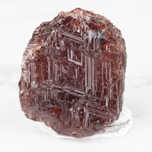 Etched Spessartine Garnet 2.38 g 15x12mm - InnerVision Crystals