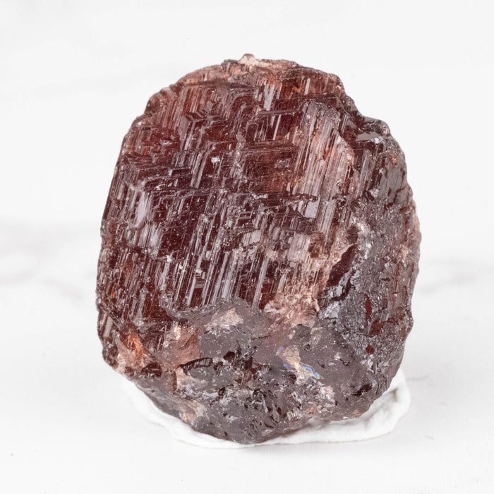 Etched Spessartine Garnet 2.38 g 15x12mm - InnerVision Crystals