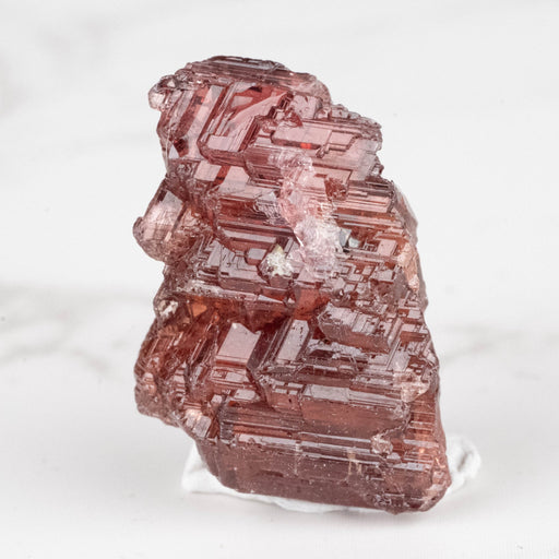 Etched Spessartine Garnet 2.60 g 18x12mm - InnerVision Crystals