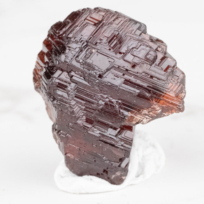 Etched Spessartine Garnet 2.65 g 17x14mm - InnerVision Crystals