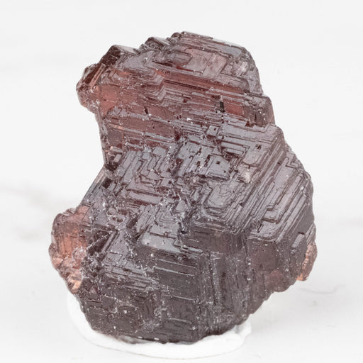 Etched Spessartine Garnet 2.78 g 15x13mm - InnerVision Crystals