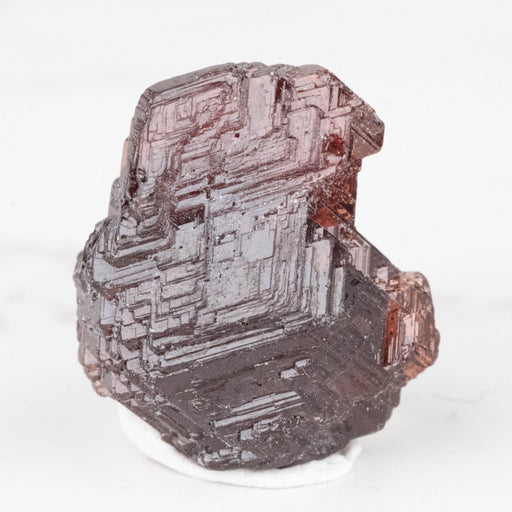 Etched Spessartine Garnet 2.78 g 15x13mm - InnerVision Crystals
