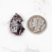 Etched Spessartine Garnet 2.93 g 19x14mm - InnerVision Crystals
