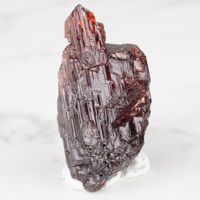 Etched Spessartine Garnet 3.04 g 21x10mm - InnerVision Crystals