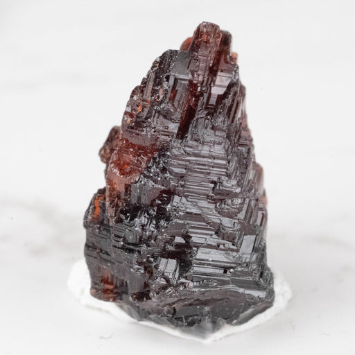 Etched Spessartine Garnet 3.52 g 18x11mm - InnerVision Crystals