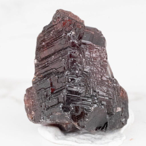 Etched Spessartine Garnet 4.17 g 16x14mm - InnerVision Crystals