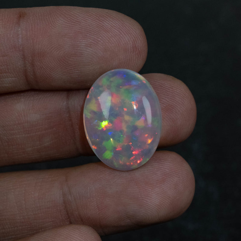 Ethiopian Opal 17.15 ct 22x17x9mm - InnerVision Crystals