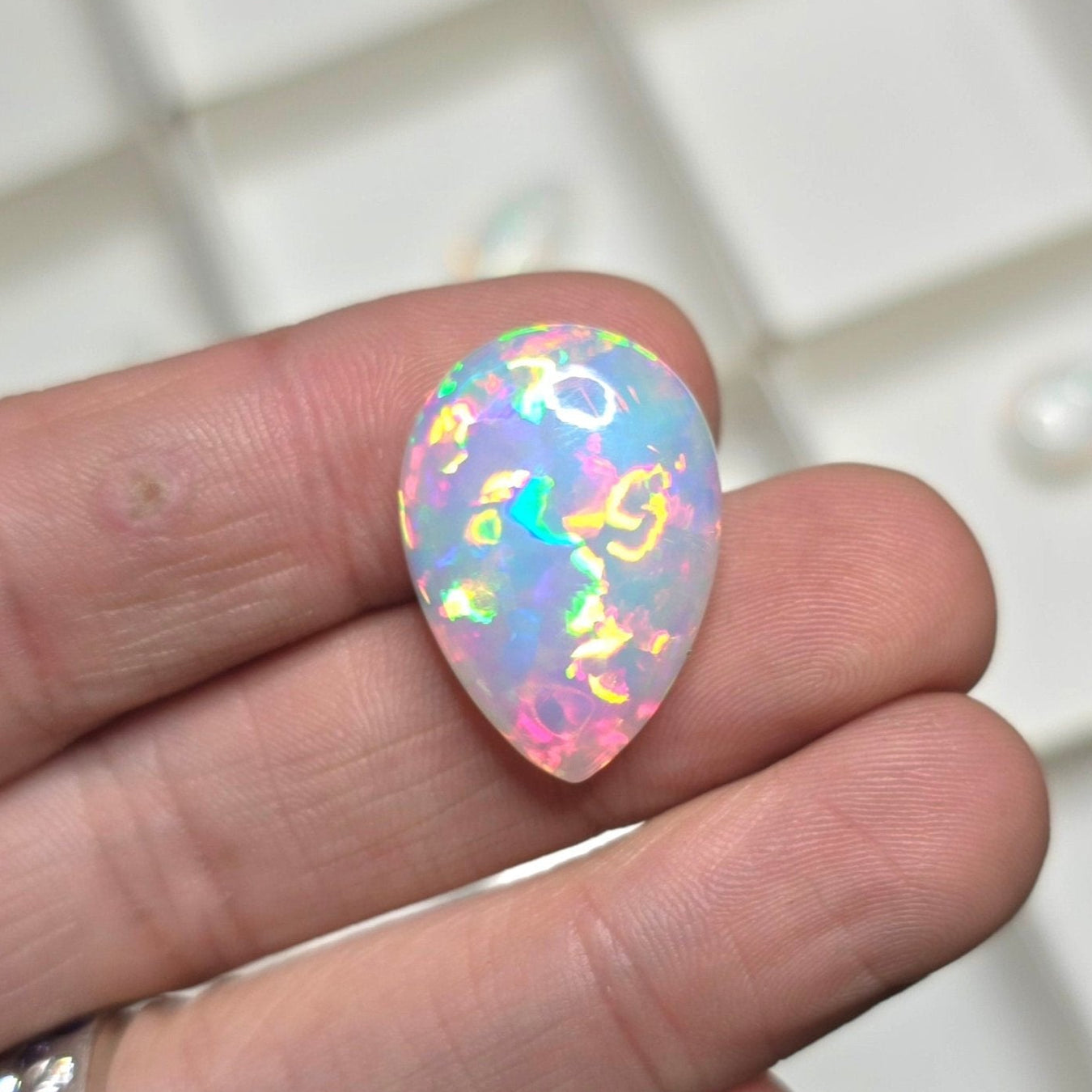 Ethiopian Opal 20.05 ct 26x19x8mm - InnerVision Crystals
