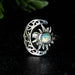 Ethiopian Opal Ring 4.5mm Size 5 - InnerVision Crystals