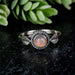 Ethiopian Opal Ring 5mm Size 8 - InnerVision Crystals