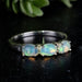 Ethiopian Opal Ring 5x3mm Size 10 - InnerVision Crystals