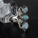 Ethiopian Opal Ring 7x5mm Size 11 - InnerVision Crystals