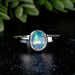 Ethiopian Opal Ring 7x5mm Size 4 - InnerVision Crystals
