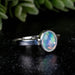 Ethiopian Opal Ring 7x5mm Size 4 - InnerVision Crystals