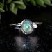 Ethiopian Opal Ring 7x5mm Size 5 - InnerVision Crystals