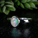 Ethiopian Opal Ring 7x5mm Size 7 - InnerVision Crystals
