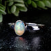 Ethiopian Opal Ring 7x5mm Size 8 - InnerVision Crystals