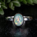 Ethiopian Opal Ring 8x6mm Size 7 - InnerVision Crystals