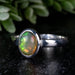 Ethiopian Opal Ring 8x6mm Size 8 - InnerVision Crystals