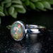 Ethiopian Opal Ring 8x6mm Size 8 - InnerVision Crystals