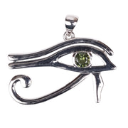 Eye of Ra Pendant | Moldavite Gemstone .925 - InnerVision Crystals