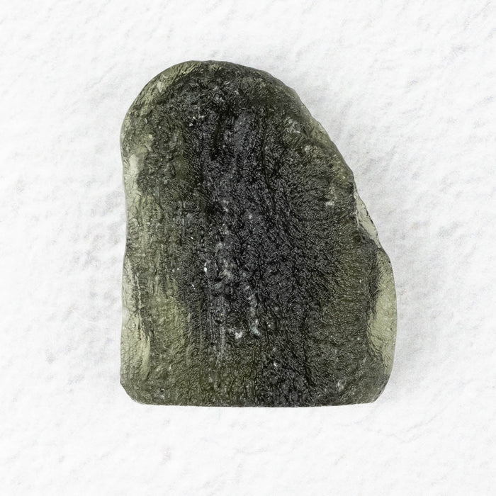 Foo Dog Moldavite Carving 60.40 ct 35x28x9mm - InnerVision Crystals