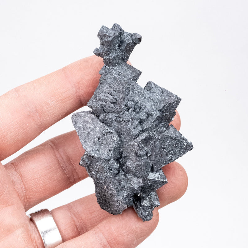 Hematite Pseudomorph after Magnetite 121.41 g 79x51mm - InnerVision Crystals