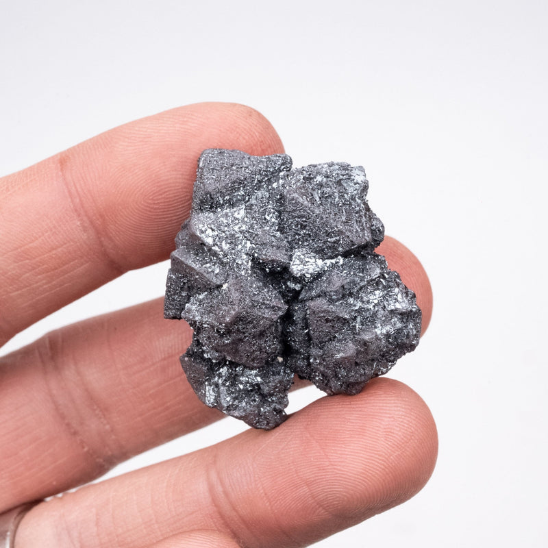 Hematite Pseudomorph after Magnetite 38.94 g 35x30mm - InnerVision Crystals