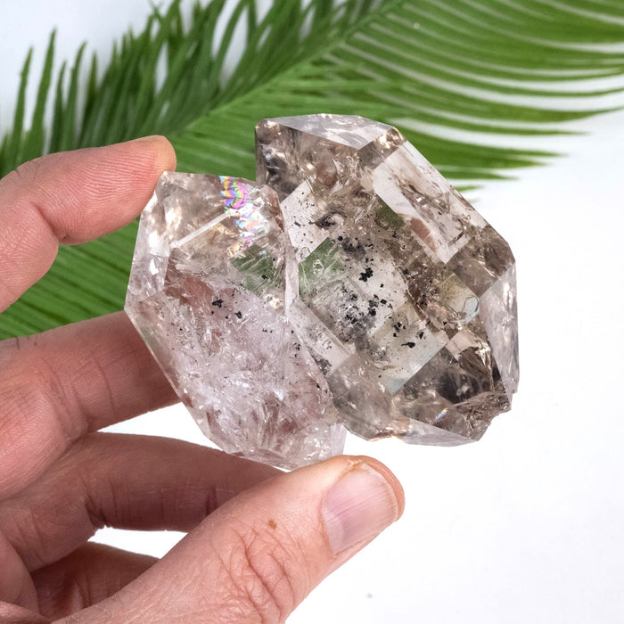 Herkimer Diamond Quartz Crystal 172 g 69x60x35mm
