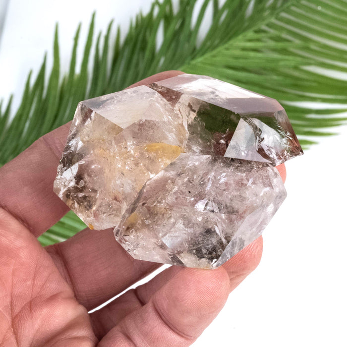 Herkimer Diamond Quartz Crystal 174 g 65x60x30mm Cluster