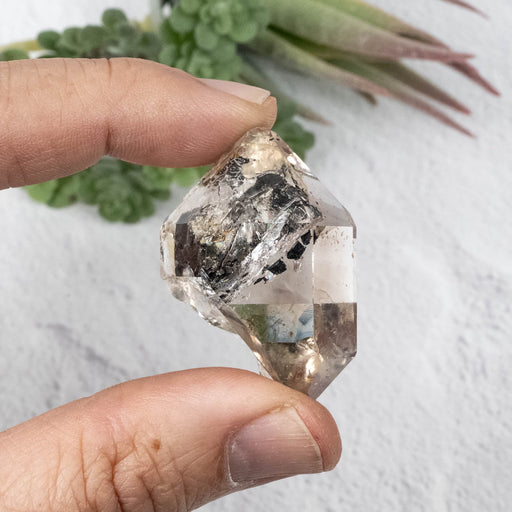 Herkimer Diamond Quartz Crystal 27.50 g 42x29x21mm - InnerVision Crystals