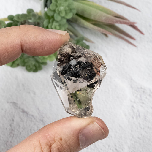 Herkimer Diamond Quartz Crystal 27.50 g 42x29x21mm - InnerVision Crystals