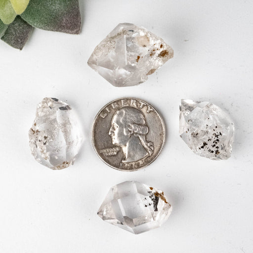Herkimer Diamond Quartz Crystal 27.84 g Lot 23 - 27mm B+ - InnerVision Crystals