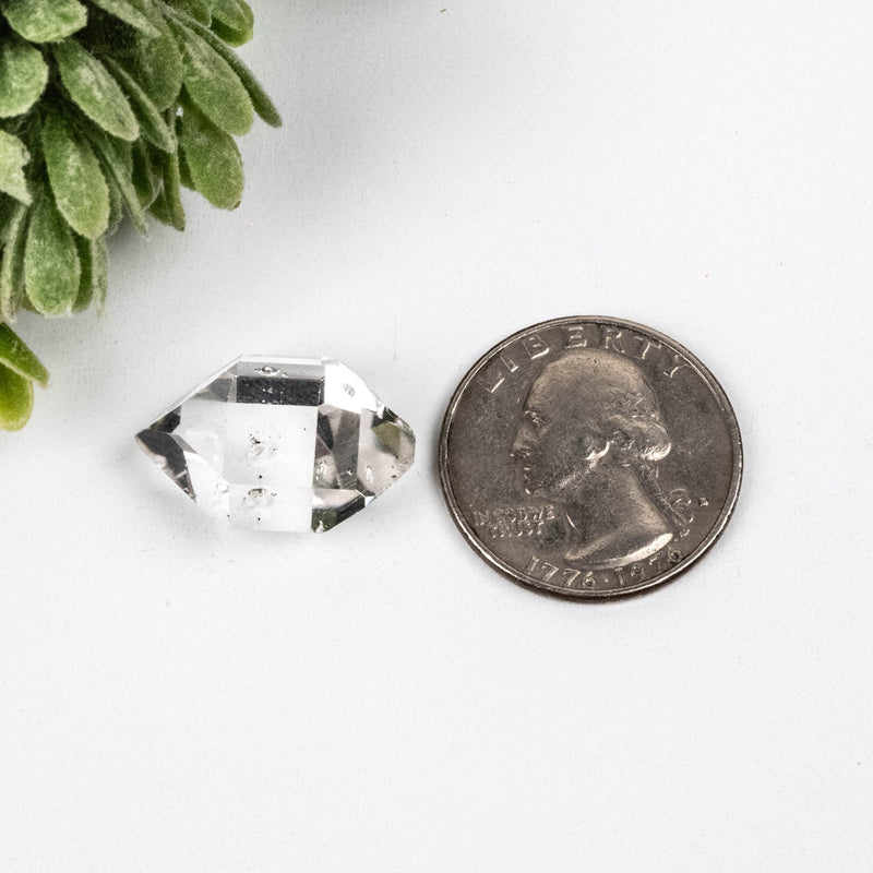 Herkimer Diamond Quartz Crystal 4.06 g 21x14mm A+ - InnerVision Crystals