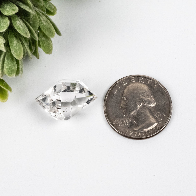 Herkimer Diamond Quartz Crystal 4.11 g 21x14mm A+ - InnerVision Crystals