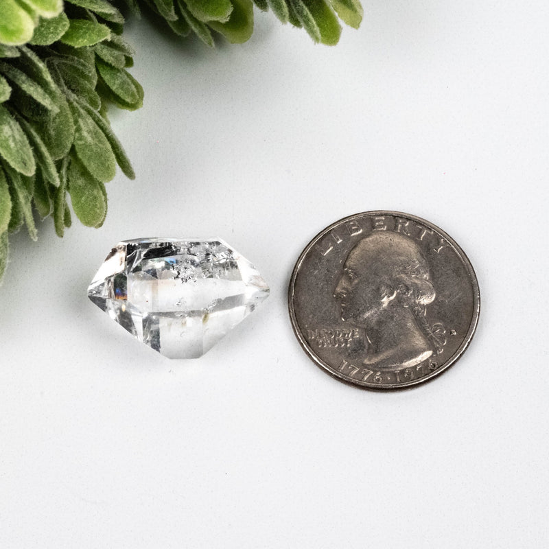 Herkimer Diamond Quartz Crystal 4.43 g 22x15mm A+ - InnerVision Crystals