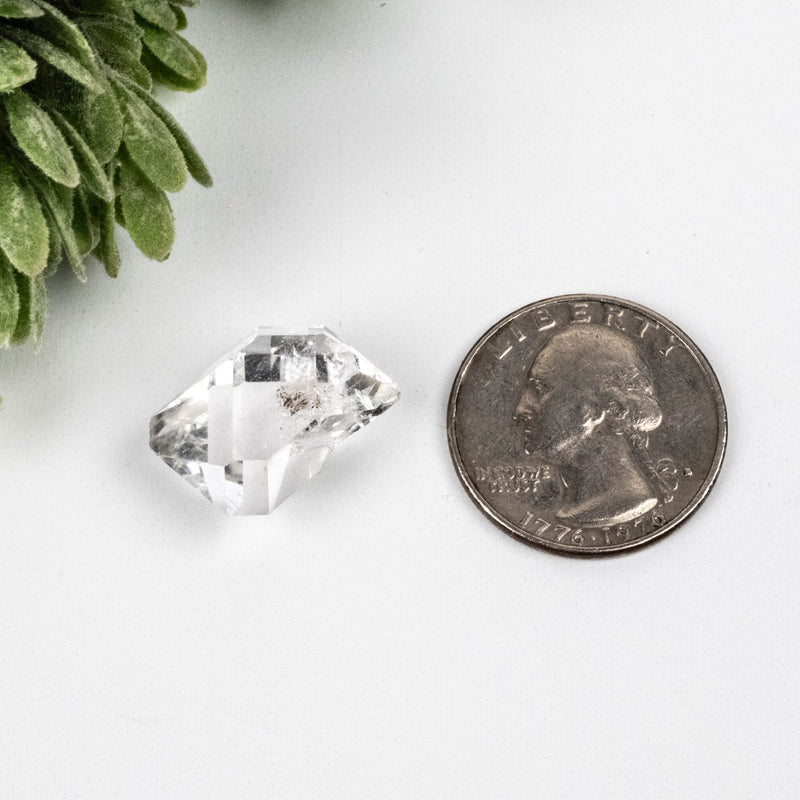 Herkimer Diamond Quartz Crystal 4.48 g 21x16mm A+ - InnerVision Crystals