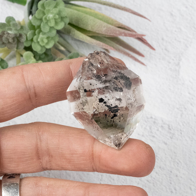 Herkimer Diamond Quartz Crystal 45.65 g 46x34x32mm - InnerVision Crystals