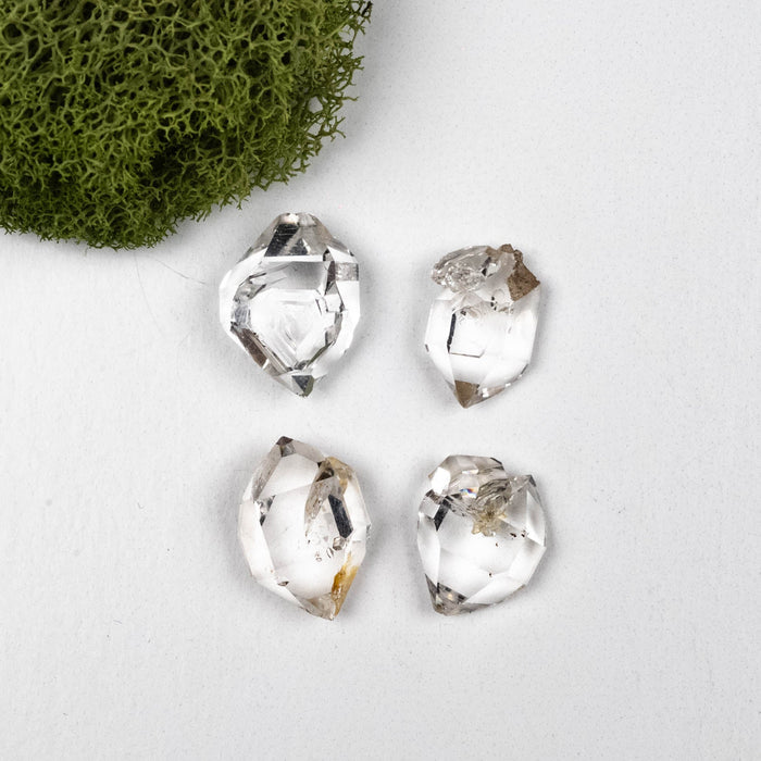 Herkimer Diamond Quartz Crystal A+ Lot 5.65 g 13 - 15mm - InnerVision Crystals