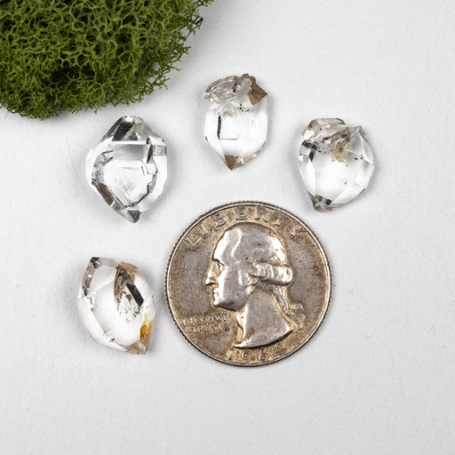 Herkimer Diamond Quartz Crystal A+ Lot 5.65 g 13 - 15mm - InnerVision Crystals