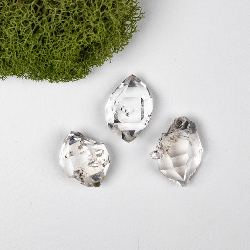 Herkimer Diamond Quartz Crystal A+ Lot 7.04 g 16 - 18mm - InnerVision Crystals