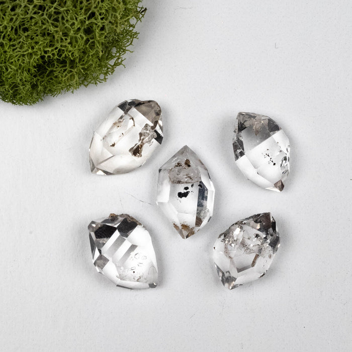 Herkimer Diamond Quartz Crystal A+ Lot 8.50 g 15 - 17mm - InnerVision Crystals