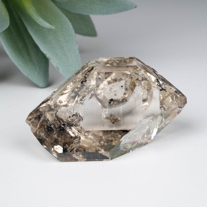 Herkimer Diamond Quartz Crystal A+ w/ding 43.53g 50x31x22mm - InnerVision Crystals