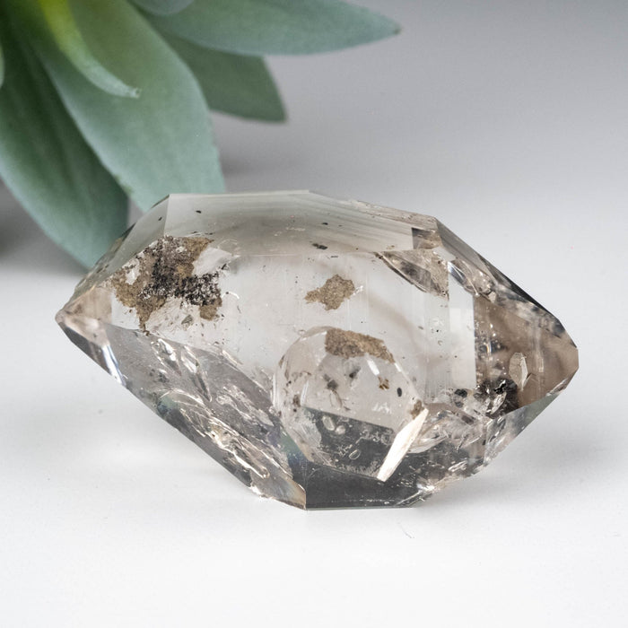 Herkimer Diamond Quartz Crystal A+ w/ding 43.53g 50x31x22mm - InnerVision Crystals