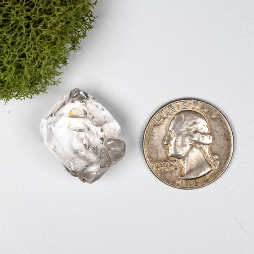 Herkimer Diamond Quartz Crystal A w/Key Marks 7.65 g 24x21x12mm - InnerVision Crystals