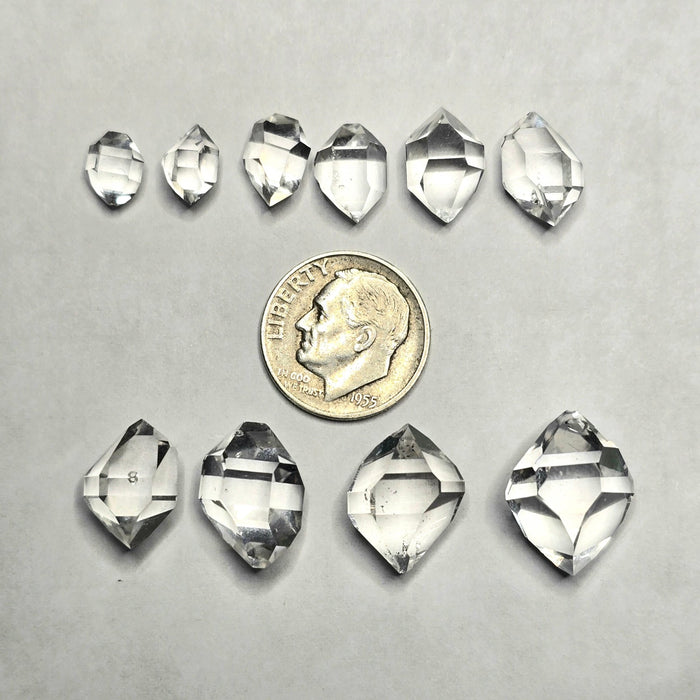 Herkimer Diamond Quartz Crystal AA Grade | Choose Size - InnerVision Crystals